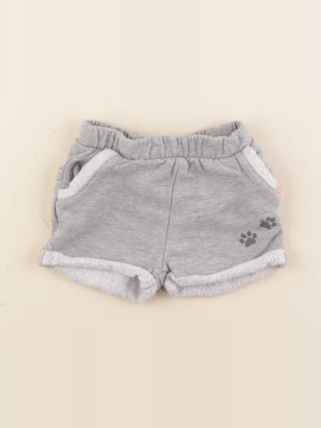 Short - 6 mois Gris 1 - vertbaudet enfant 
