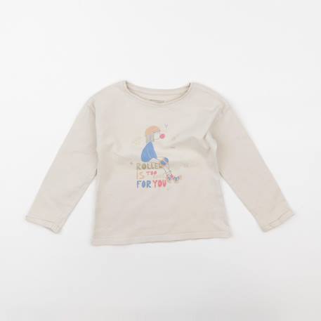 Tee-shirt - 3 ans Beige 1 - vertbaudet enfant 