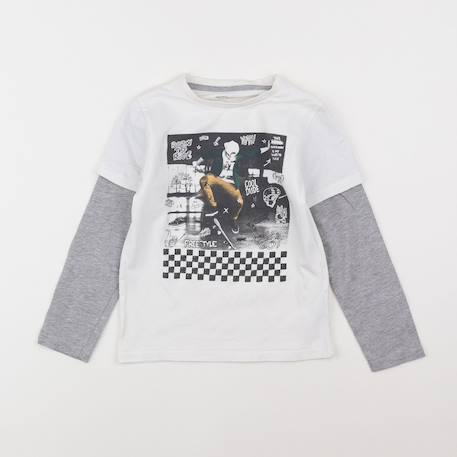 Tee-shirt - 6 ans Blanc 1 - vertbaudet enfant 