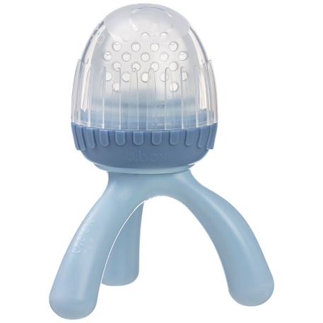 Grignoteuse bébé avec embout silicone Bleu+Rose+Vert+Violet 4 - vertbaudet enfant 