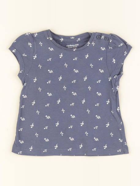 Tee-shirt - 9 mois Bleu 1 - vertbaudet enfant 