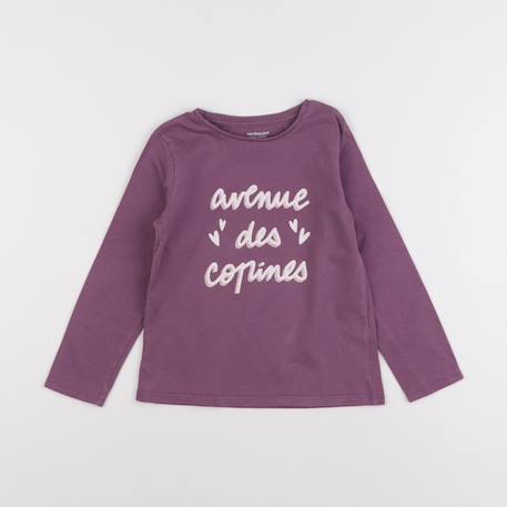 Tee-shirt - 5 ans Violet 1 - vertbaudet enfant 