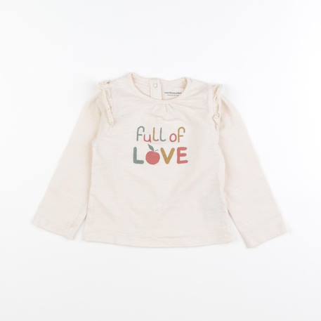 Tee-shirt - 18 mois Rose 1 - vertbaudet enfant 