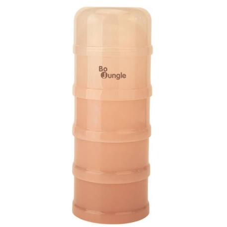 Boîte doseuse de lait 4 compartiments Terracotta Dune+Vert - Jade 1 - vertbaudet enfant 