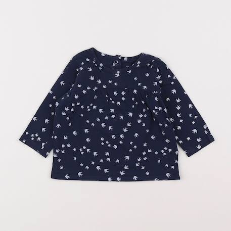 Tee-shirt - 6 mois Bleu 1 - vertbaudet enfant 