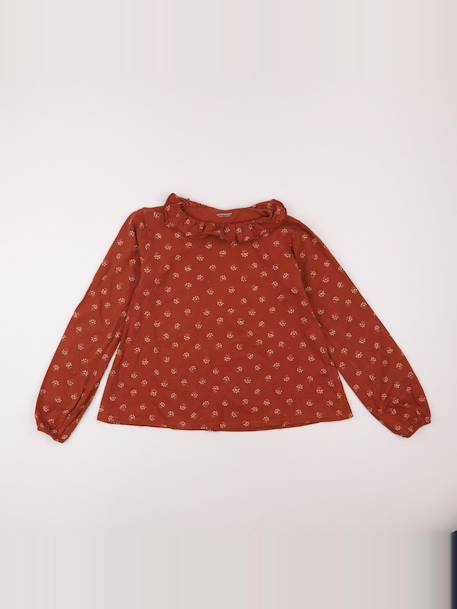 Tee-shirt - 12 ans Marron 1 - vertbaudet enfant 
