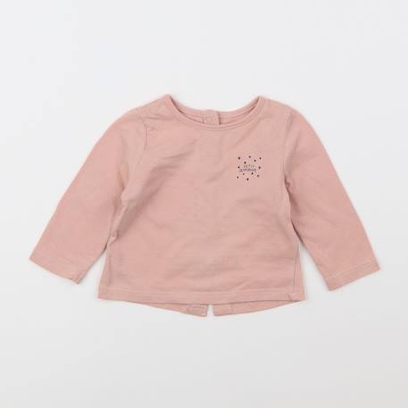 Tee-shirt - 3 mois Rose 1 - vertbaudet enfant 