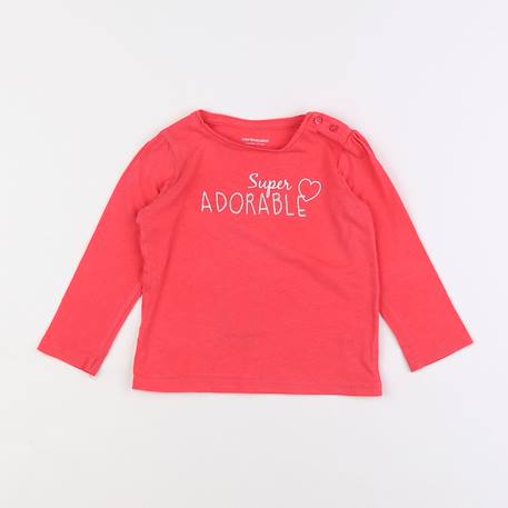Tee-shirt - 18 mois Rose 1 - vertbaudet enfant 