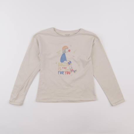 Tee-shirt - 8 ans Beige 1 - vertbaudet enfant 