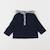 Tee-shirt - 6 mois Bleu, gris 1 - vertbaudet enfant 