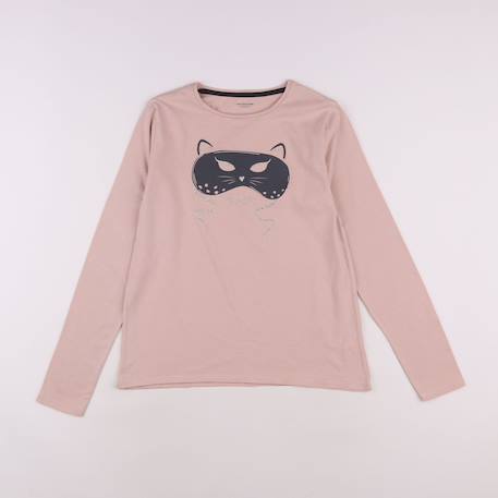 Tee-shirt - 12 ans Rose 1 - vertbaudet enfant 