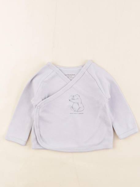 Tee-shirt - 3 mois Bleu 1 - vertbaudet enfant 
