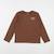 Tee-shirt - 8 ans Marron 1 - vertbaudet enfant 
