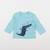Tee-shirt - 6 mois Bleu 1 - vertbaudet enfant 