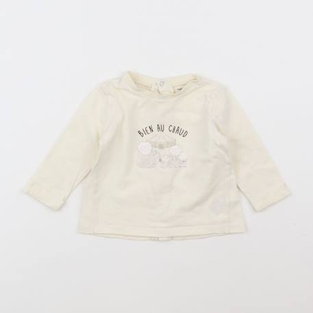 Tee-shirt - 6 mois Jaune 1 - vertbaudet enfant 