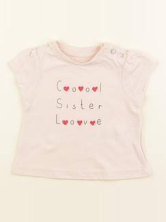 Seconde main-Fille-Tee-shirt - 3 mois
