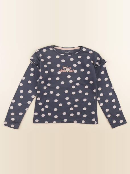 Tee-shirt - 8 ans Bleu 1 - vertbaudet enfant 