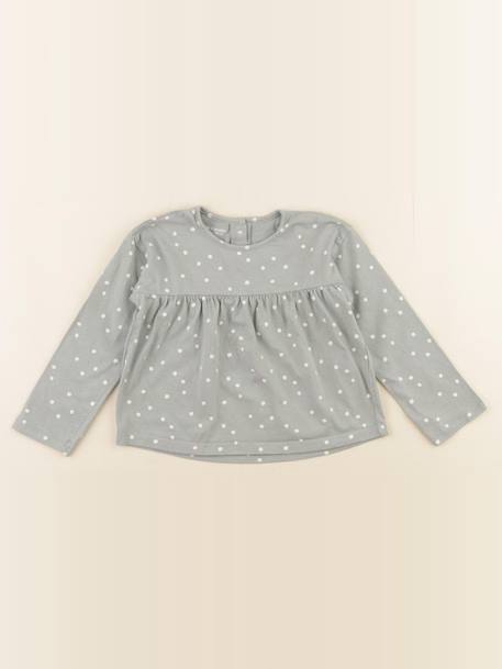 Tee-shirt - 24 mois Vert 1 - vertbaudet enfant 