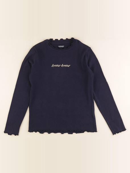 Tee-shirt coton - 10 ans Bleu 1 - vertbaudet enfant 