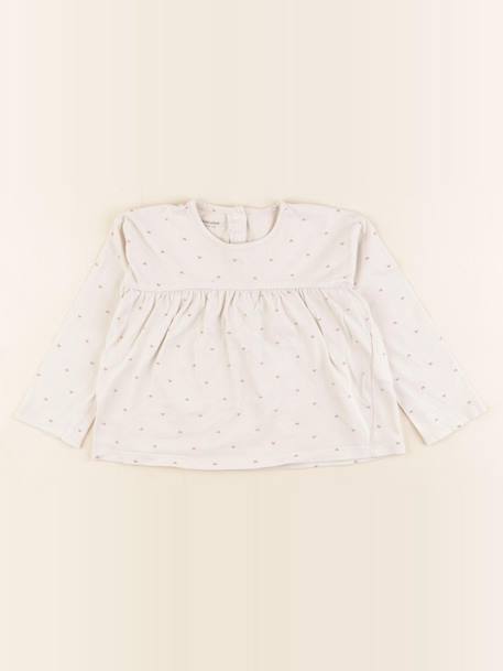 Tee-shirt - 18 mois Beige 1 - vertbaudet enfant 