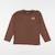 Tee-shirt - 8 ans Marron 1 - vertbaudet enfant 
