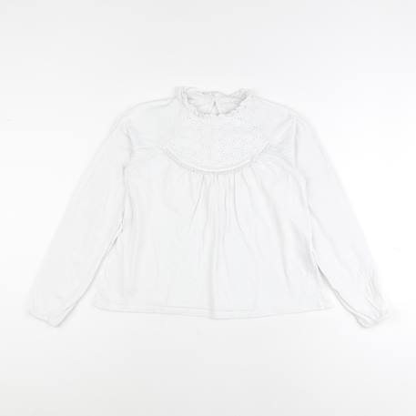 Tee-shirt - 10 ans Blanc 1 - vertbaudet enfant 
