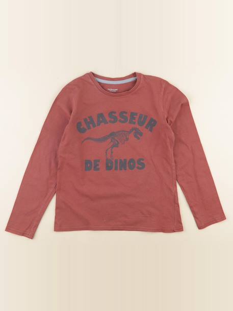 Tee-shirt - 10 ans Rouge 1 - vertbaudet enfant 