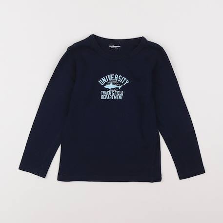 Tee-shirt - 5 ans Bleu 1 - vertbaudet enfant 