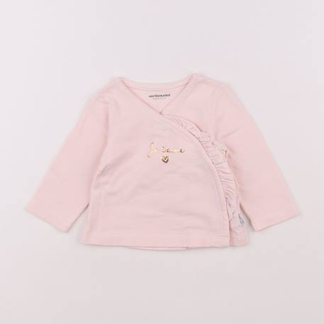 Tee-shirt - 6 mois Rose 1 - vertbaudet enfant 