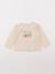Tee-shirt - 6 mois Beige 1 - vertbaudet enfant 