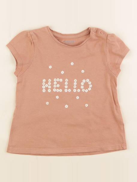 Tee-shirt - 36 mois Marron 1 - vertbaudet enfant 