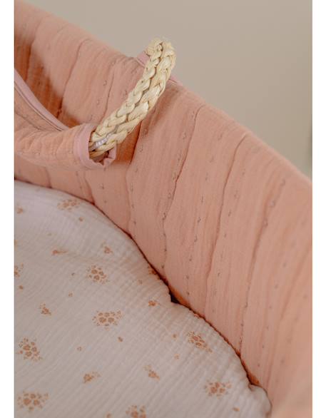 Couffin coton bio Rose 3 - vertbaudet enfant 