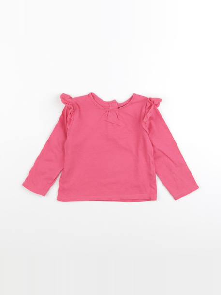 Tee-shirt - 18 mois Rose 1 - vertbaudet enfant 