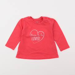 Seconde main-Fille-Tee-shirt - 6 mois