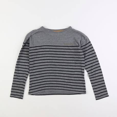 Tee-shirt - 10 ans Gris 1 - vertbaudet enfant 