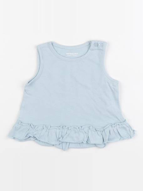 Débardeur - 3 mois Bleu 1 - vertbaudet enfant 