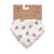 Lot de 2 bavoirs bandanas 0-24 mois tiny team chat Multi-coloured 3 - vertbaudet enfant 
