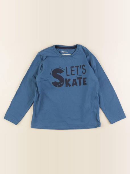 Tee-shirt - 4 ans Bleu 1 - vertbaudet enfant 