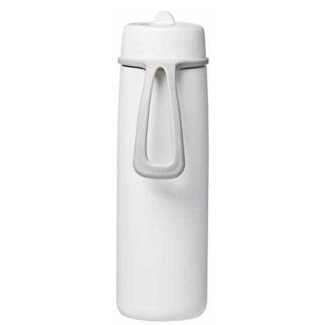 Gourde bouteille isotherme en inox avec paille Blanc+Bleu marine+Vert 5 - vertbaudet enfant 