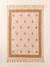 Tapis agathe en coton brodé - grand modèle Imprimé  fleurs 1 - vertbaudet enfant 