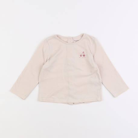 Tee-shirt - 9 mois Beige 1 - vertbaudet enfant 