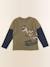 Tee-shirt - 10 ans Bleu, vert 1 - vertbaudet enfant 