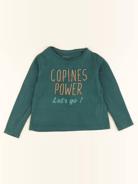 Tee-shirt - 3 ans Vert, or 1 - vertbaudet enfant 