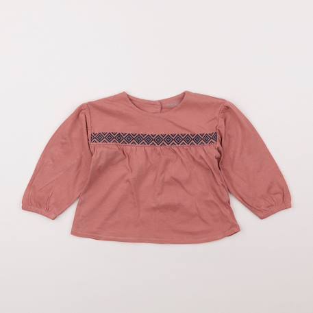 Tee-shirt - 18 mois Rose 1 - vertbaudet enfant 