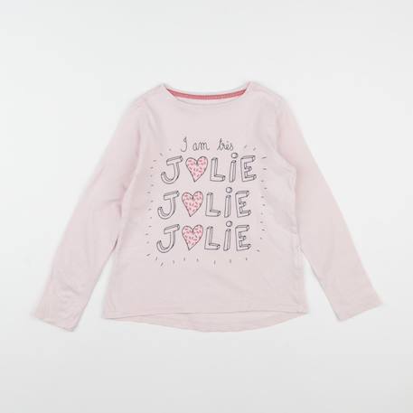 Tee-shirt - 6 ans Rose 1 - vertbaudet enfant 