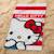 Serviette de bain et de plage imprimée 100% coton, hello kitty red Blanc 2 - vertbaudet enfant 