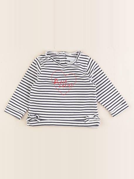 Tee-shirt - 12 mois Bleu 1 - vertbaudet enfant 