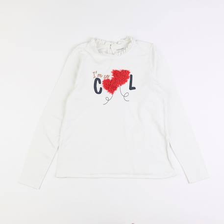 Tee-shirt - 12 ans Blanc 1 - vertbaudet enfant 