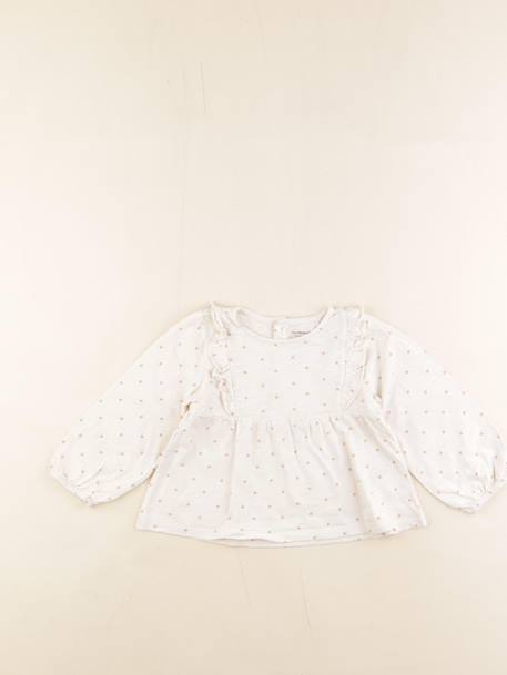 Tee-shirt - 36 mois Beige 1 - vertbaudet enfant 