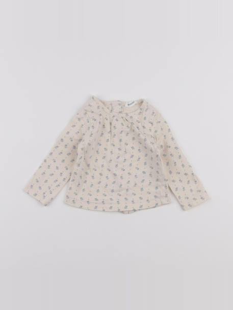 Tee-shirt - 6 mois Beige 1 - vertbaudet enfant 